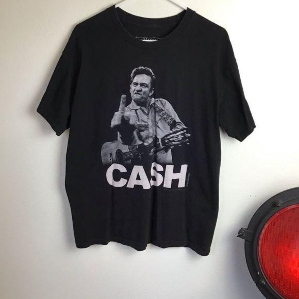 Johnny Cash,  F- You Graphic Tee
